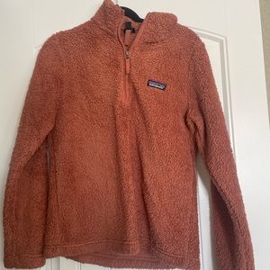 Patagonia Los Gatos quarter zip century pink